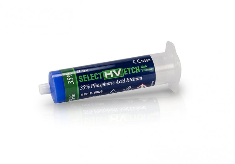 Bisco E-59060P Select HV Dental Etch 35% Phosphoric Jumbo Syringe Blue 30 mL EXP Feb 2023 Bisco E-59060P Select HV Dental Etch 35% Phosphoric Jumbo Syringe Blue 30 mL EXP Feb 2023